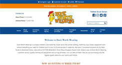 Desktop Screenshot of duckworthwearing.com